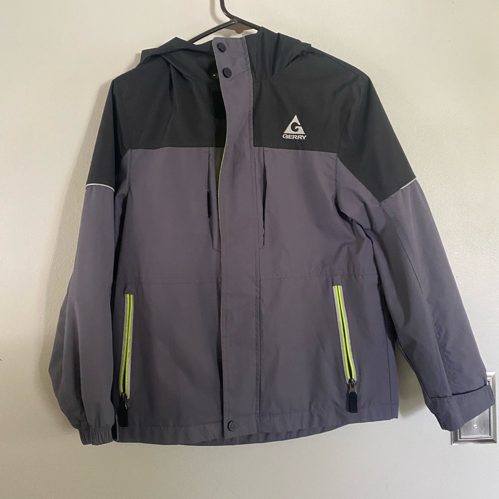 Gerry Weber Kids Raincoat in Gray and Black